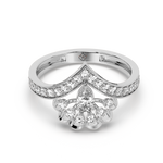 Load image into Gallery viewer, Radiant & Elegant Lab Grown Diamond Ring for Anniversary by Stefee Jewels