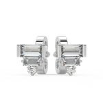 Load image into Gallery viewer, Bright Beeauty Lab Grown Diamond Stud Earrings by Stefee Jewels