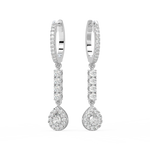 Load image into Gallery viewer, Twinkle Rope  Lab Grown Diamond Drop Earrings By Stefee Jewels