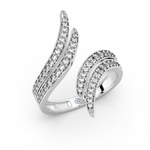 Load image into Gallery viewer, Swirl Lab Grown Diamond Ring by Stefee Jewels