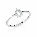 Load image into Gallery viewer, Open Dewdrop Round Lab Grown Diamond  Ring by Stefee Jewels