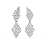 Load image into Gallery viewer, Lab Grown Diamond Raindrop Earrings  By Stefee Jewels