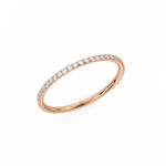 Load image into Gallery viewer, Half Eternity Lab Grown Diamond Ring by Stefee Jewels