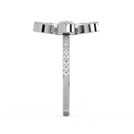 Load image into Gallery viewer, The 4- Lab Grown Diamond Petal Ring by Stefee Jewels