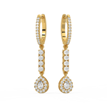 Load image into Gallery viewer, Twinkle Rope  Lab Grown Diamond Drop Earrings By Stefee Jewels