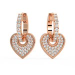 Load image into Gallery viewer, Dazzling Dreams Lab Grown Diamond Hoop Earrings by Stefee Jewels