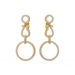 Load image into Gallery viewer, Hoops on Hoops  Lab Grown Diamond Earrings By Stefee Jewels