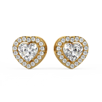 Load image into Gallery viewer, Loving Heart Lab Grown Diamond  Pendant Set by Stefee Jewels