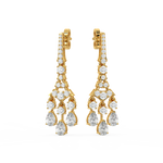 Load image into Gallery viewer, Tiny Drops Lab Grown Diamond   Earrings By Stefee Jewels