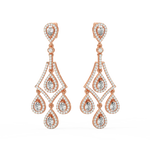 Load image into Gallery viewer, Sparkling Cubic  Lab Grown DiamondStuds By Stefee Jewels