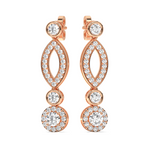 Load image into Gallery viewer, Glamour Droplet Earrings By Stefee Jewels