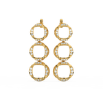 Load image into Gallery viewer, Glittering Charms Lab Grown Diamond Drop Earrings by Stefee Jewels