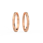 Load image into Gallery viewer, Huggie Hoops Lab Grown Diamond Earrings by Stefee