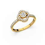 Load image into Gallery viewer, The Pear Drop Lab Grown Diamond Ring by Stefee Jewels