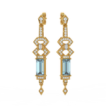Load image into Gallery viewer, Pure Glow Lab Grown Diamond Drop Earrings by Stefee Jewels