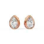 Load image into Gallery viewer, Timeless Twinkle Lab Grown Diamond Stud Earrings by Stefee Jewels