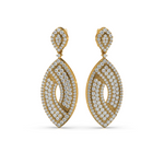 Load image into Gallery viewer, Bright Charms Lab Grown Diamond Drop Earrings by Stefee Jewels