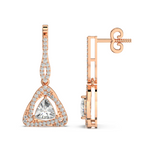 Load image into Gallery viewer, Moderm Geometric Lab Grown Diamond  Studs By Stefee Jewels