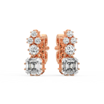 Load image into Gallery viewer, Elegant Twinkles Lab Grown Diamond Studd Earrings by Stefee Jewels