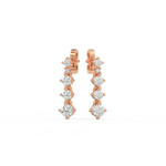 Load image into Gallery viewer, 111 Lab Grown Diamond Studs Earrings by Stefee