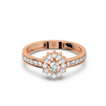 Load image into Gallery viewer, Radiant Engagement Lab Grown Diamond Ring by Stefee Jewels
