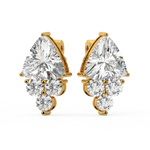 Load image into Gallery viewer, Classic Sparkle Lab Grown Diamond Stud Earrings by Stefee Jewels