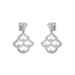 Load image into Gallery viewer, Brilliant Chains Lab Grown Diamond Drop Earrings by Stefee Jewels
