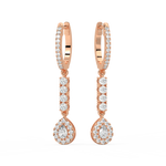 Load image into Gallery viewer, Twinkle Rope  Lab Grown Diamond Drop Earrings By Stefee Jewels