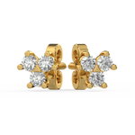 Load image into Gallery viewer, Triad Lab Grown Diamond Studs Earrings by Stefee