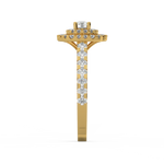 Load image into Gallery viewer, Double Halo Lab Grown - Engagement Diamond Ring by Stefee Jewels