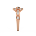 Load image into Gallery viewer, The Connected Stones Lab Grown Diamond Ring by Stefee Jewels