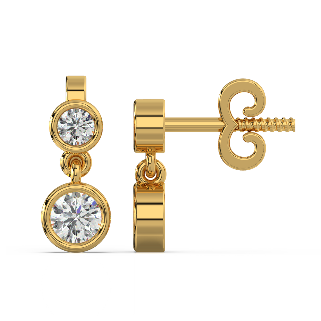 Delicate Everyday Studs By Stefee Jewels