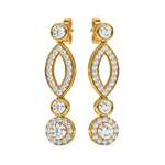 Load image into Gallery viewer, Glamour Droplet Earrings By Stefee Jewels