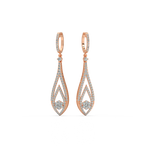 Load image into Gallery viewer, Jharoka Lab Grown Diamond   Earrings By Stefee Jewels