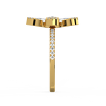 Load image into Gallery viewer, The 4- Lab Grown Diamond Petal Ring by Stefee Jewels