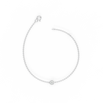 Load image into Gallery viewer, Bezel Set Lab Grown Diamond Bracelet by Stefee