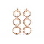 Load image into Gallery viewer, Glittering Charms Lab Grown Diamond Drop Earrings by Stefee Jewels