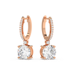 Load image into Gallery viewer, Classic  Lab Grown Diamond  Dangles By Stefee Jewels