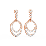 Load image into Gallery viewer, Timeless Round  Lab Grown Diamond Earrings By Stefee Jewels