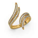 Load image into Gallery viewer, Swirl Lab Grown Diamond Ring by Stefee Jewels