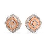 Load image into Gallery viewer, Shimmering Light Lab Grown Diamond Studd Earrings by Stefee Jewels