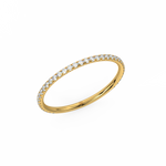 Load image into Gallery viewer, Half Eternity Lab Grown Diamond Ring by Stefee Jewels