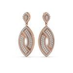 Load image into Gallery viewer, Bright Charms Lab Grown Diamond Drop Earrings by Stefee Jewels