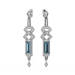Load image into Gallery viewer, Pure Glow Lab Grown Diamond Drop Earrings by Stefee Jewels