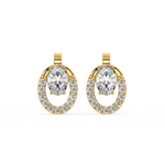 Load image into Gallery viewer, Lunar Radiance Lab Grown Diamond  Pendant Set by Stefee Jewels