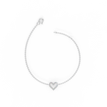 Load image into Gallery viewer, Open Heart Chain Lab Grown Diamond Bracelet by Stefee