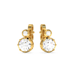 Load image into Gallery viewer, Twin Round Lab Grown Diamond  Studs By Stefee Jewels