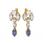 Load image into Gallery viewer, Bright Beginnings Lab Grown Diamond Drop Earrings by Stefee Jewels