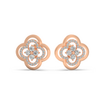 Load image into Gallery viewer, Radiant Reflections Lab Grown Diamond Stud Earrings by Stefee Jewels