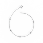 Load image into Gallery viewer, Bazel Set 5 Lab Grown Diamond Bracelet by Stefee